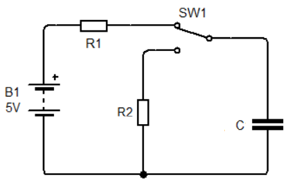 Capacitor charging circuit