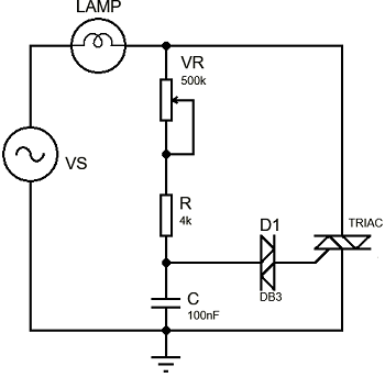 AC dimmer circuit